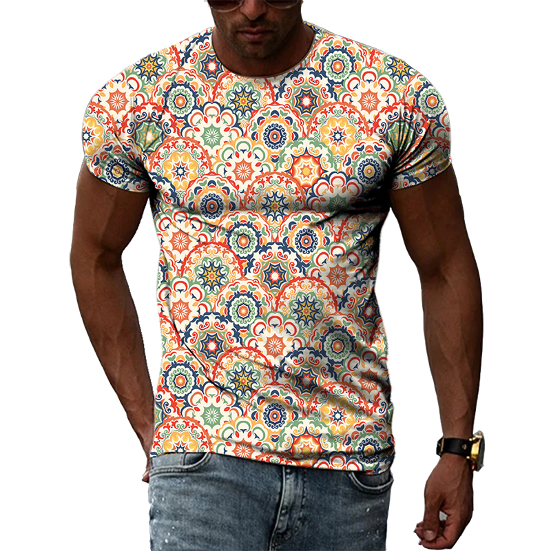 Fashion Ethnic Style Floral Pa - Y2K Ethnic Fashion ulasan dan harga