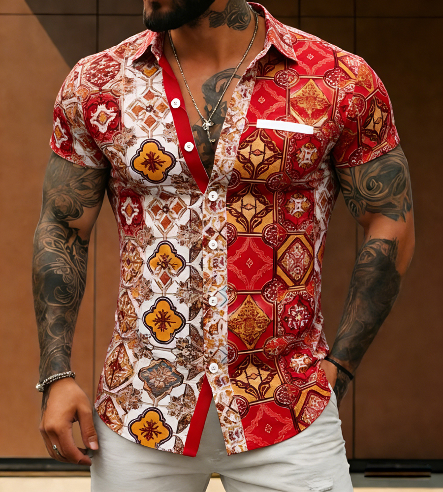 2026 Men's Retro Ethnic Style  - Ethnic Fashion Definition ulasan dan harga