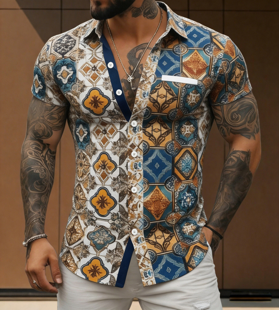 2026 Men's Retro Ethnic Style  - Ethnic Fashion Definition ulasan dan harga