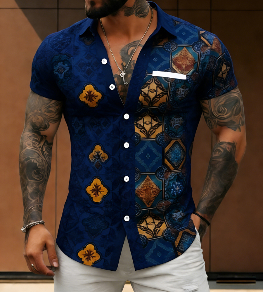 2026 Men's Retro Ethnic Style  - Ethnic Fashion Definition ulasan dan harga