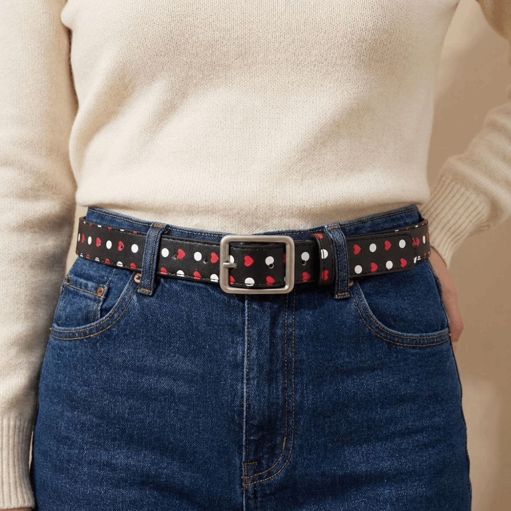 Fashion Pin Buckle Polk Dot Be - Y2K Ethnic Fashion ulasan dan harga