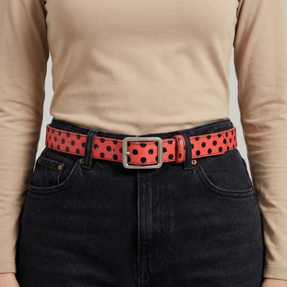 Fashion Pin Buckle Polk Dot Be - Y2K Ethnic Fashion ulasan dan harga