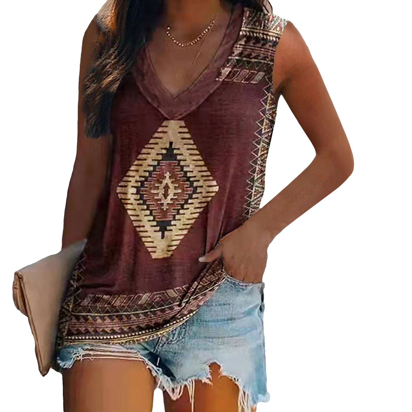 Ethnic Style Colorful Butterfl - Y2K Ethnic Fashion ulasan dan harga