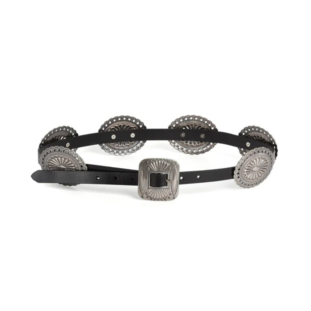 Fashion Y2K Metal Carved Belts - Y2K Ethnic Fashion ulasan dan harga