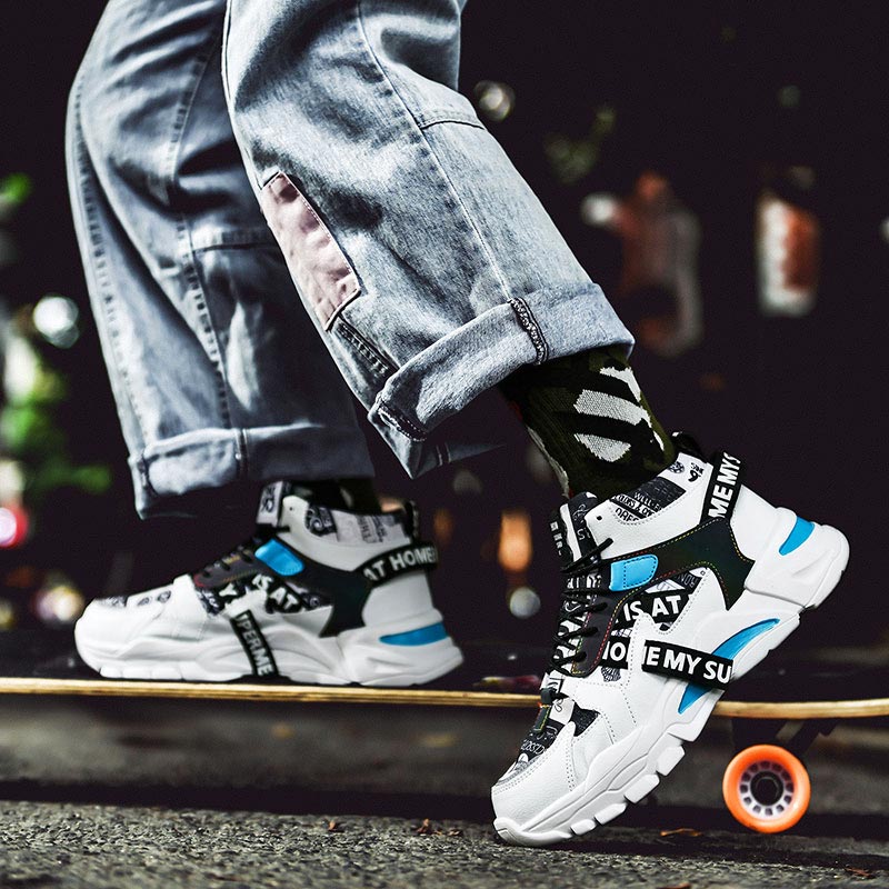 Large Size High Top Chunky Man - Ethnic Luxe Fashion ulasan dan harga