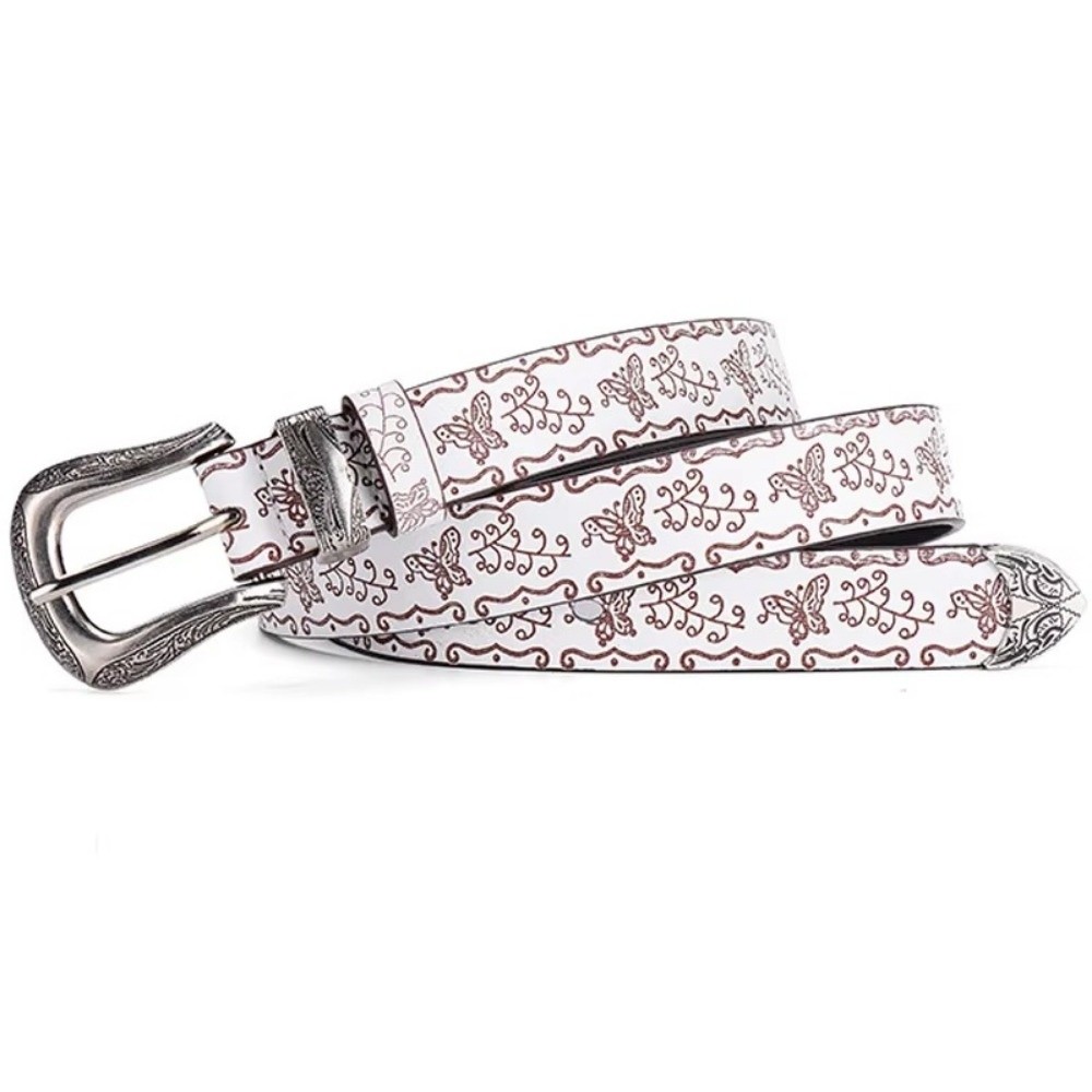 Y2k Printed Women's Faux Leath - Y2K Ethnic Fashion ulasan dan harga