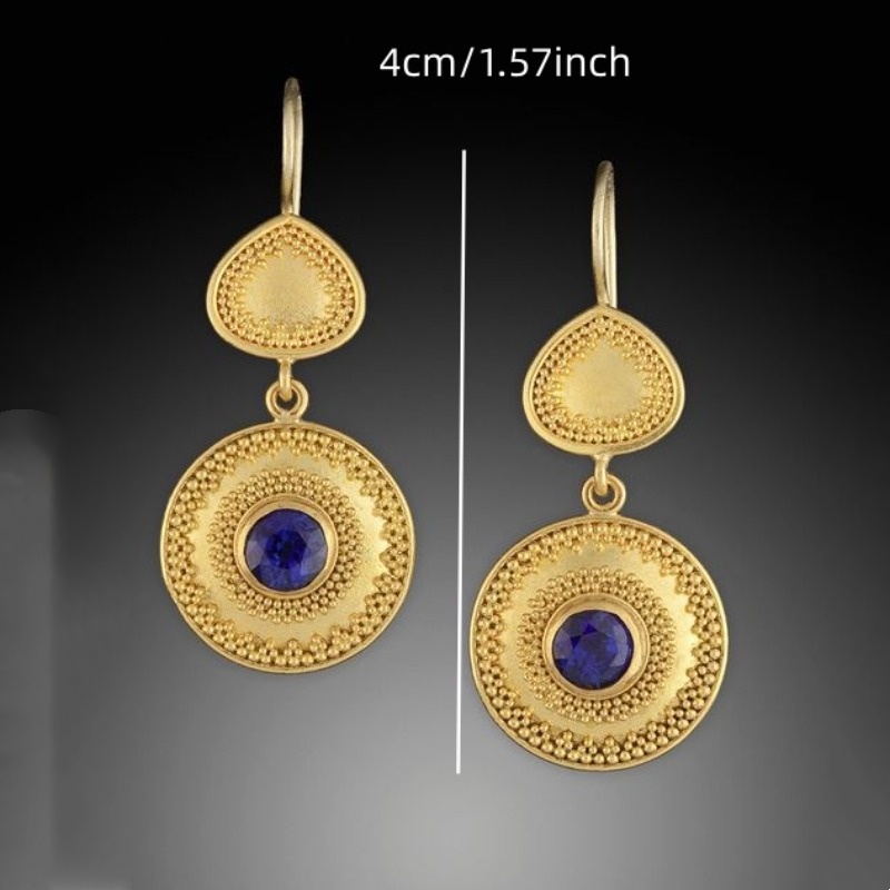 JK Vintage Matte Gold Granulat - Ethnic Luxe Fashion ulasan dan harga
