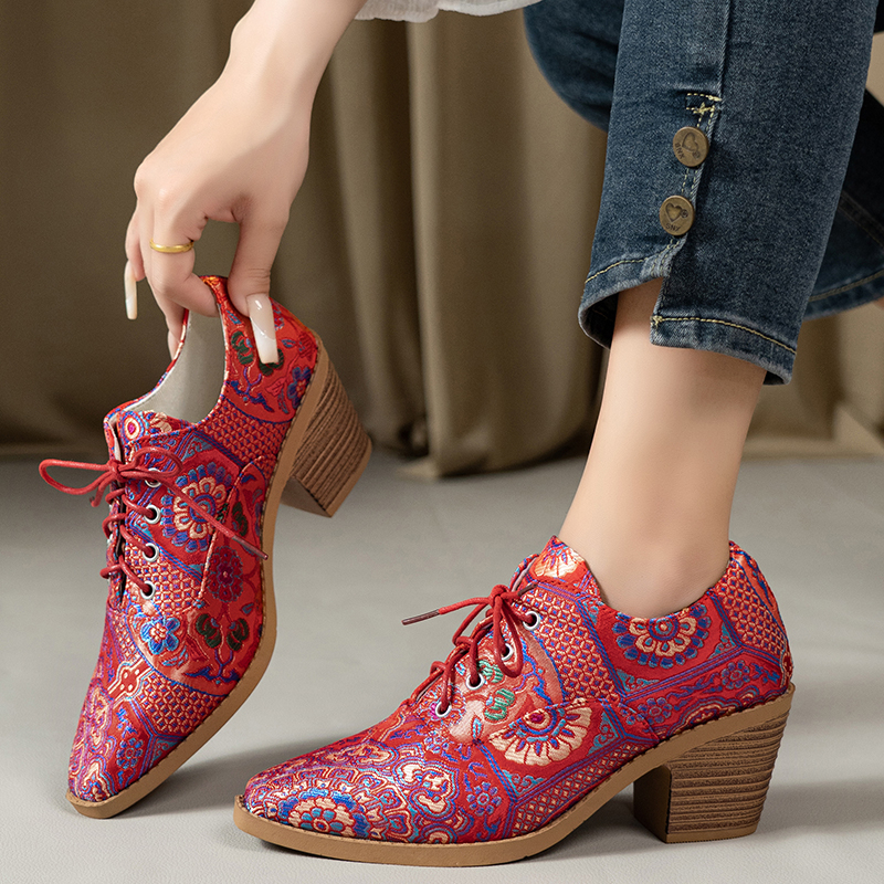 Ethnic Ladies Boots Spring Win - Ethnic Fashion For Women ulasan dan harga