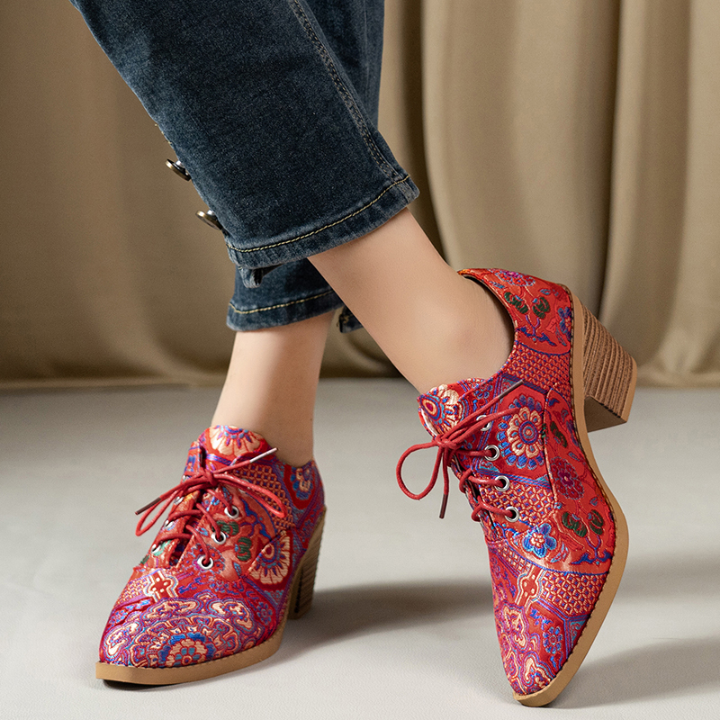 Ethnic Ladies Boots Spring Win - Ethnic Fashion For Women ulasan dan harga