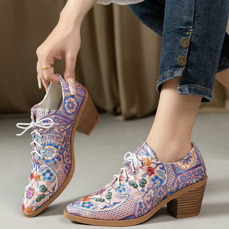 Ethnic Ladies Boots Spring Win - Ethnic Fashion For Women ulasan dan harga