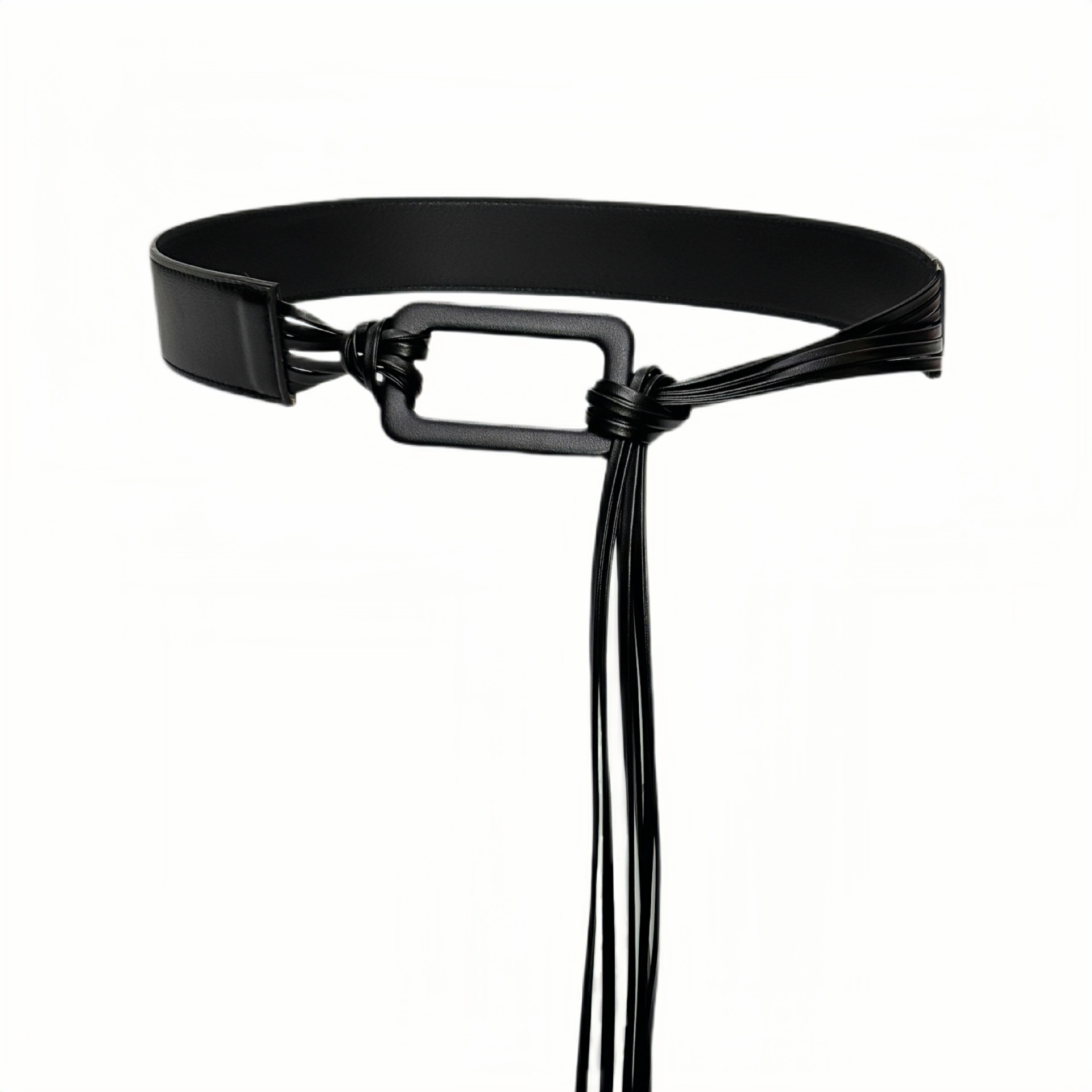 Fashion Knotted Thin Belt Wome - Y2K Ethnic Fashion ulasan dan harga