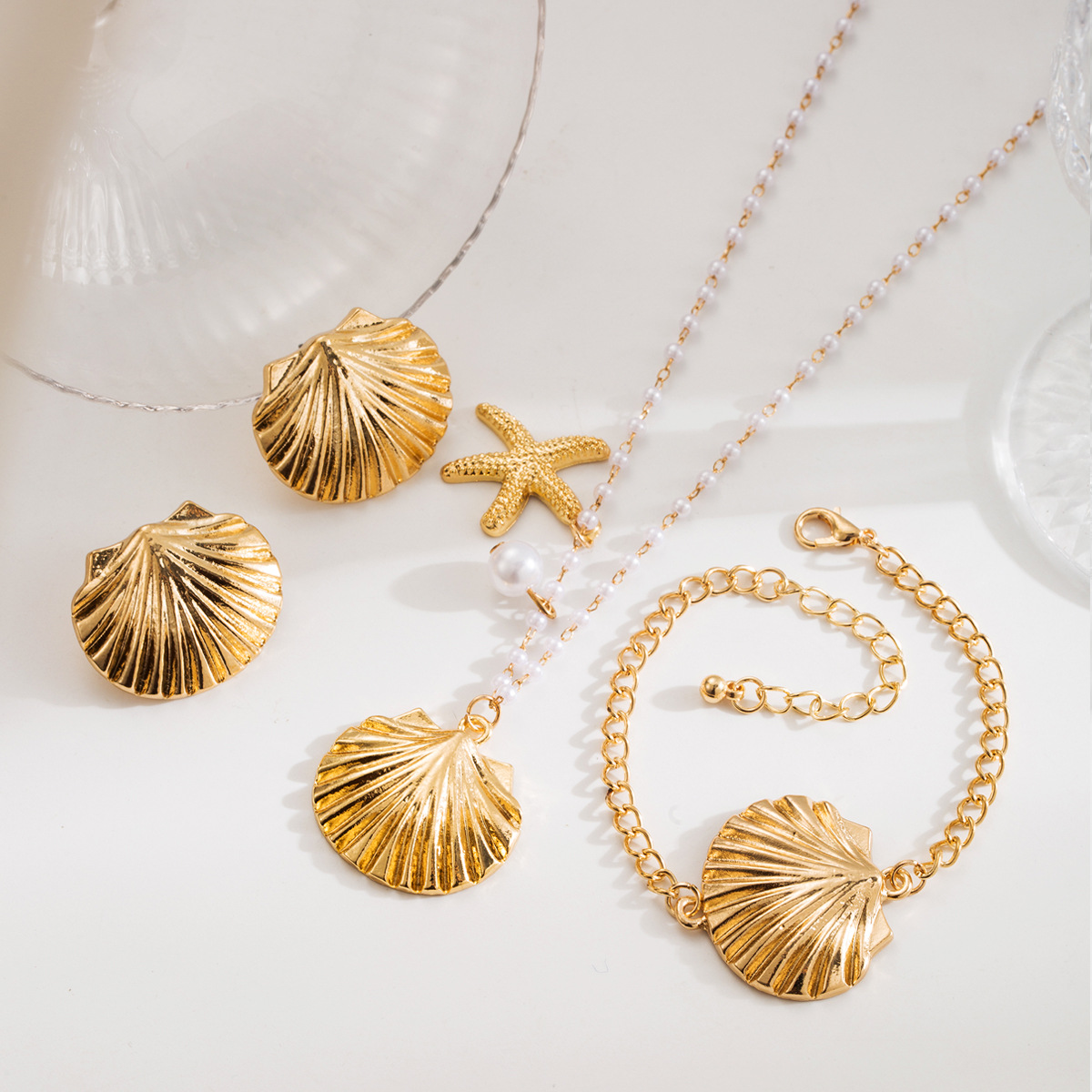 Boho Metal Big Starfish Star P - Y2K Ethnic Fashion ulasan dan harga