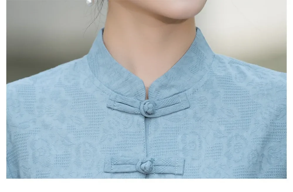 Harajuku Vintage Shirts for Wo - Y2K Ethnic Fashion ulasan dan harga