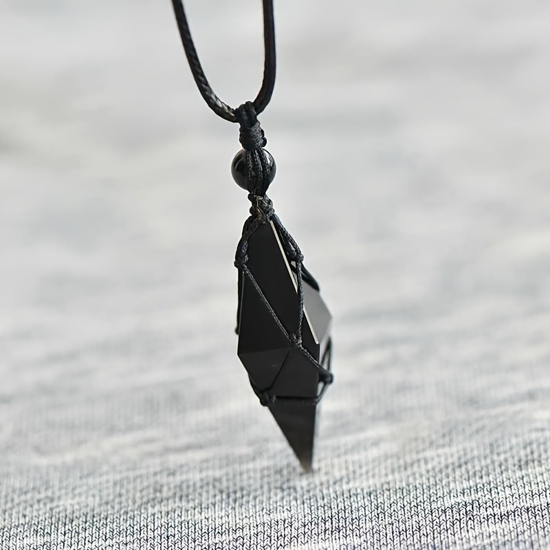 Black Obsidian Arrowhead Cryst - Ethnic Fashion Wear For Women ulasan dan harga