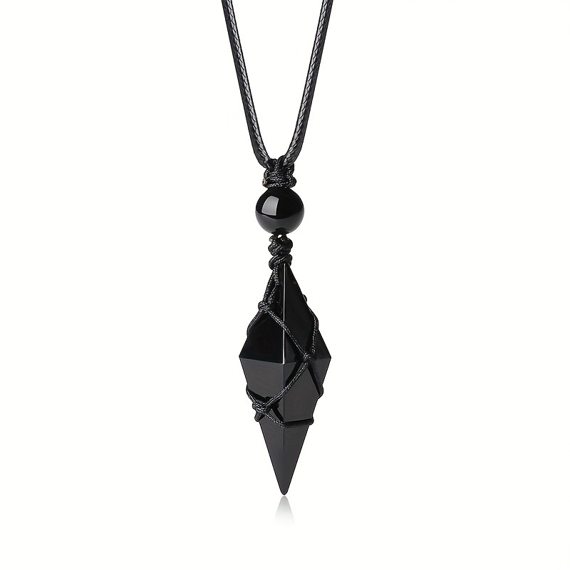 Black Obsidian Arrowhead Cryst - Ethnic Fashion Wear For Women ulasan dan harga