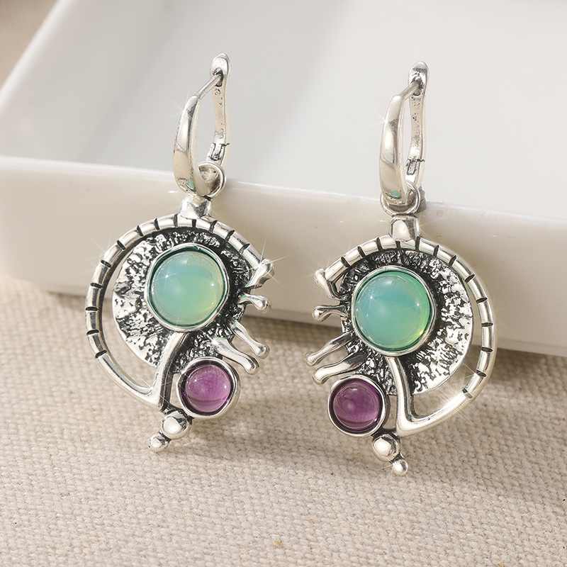Ethnic Silver Color Inlaid Gre - Ethnic Fashion Wear For Women ulasan dan harga