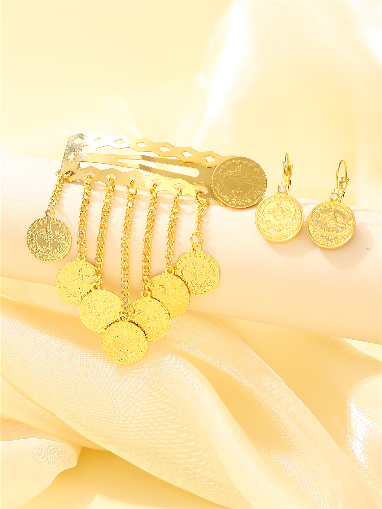 Gold-Plated Moroccan Women's F - Ethnic Luxe Fashion ulasan dan harga