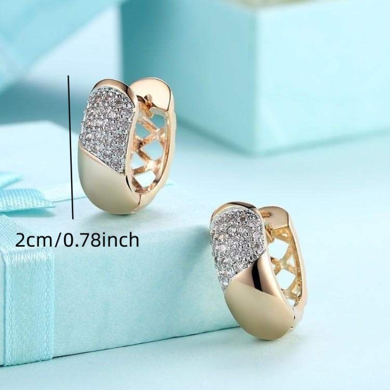 BKBK Two Tone Paved Cubic Zirc - Ethnic Luxe Fashion ulasan dan harga