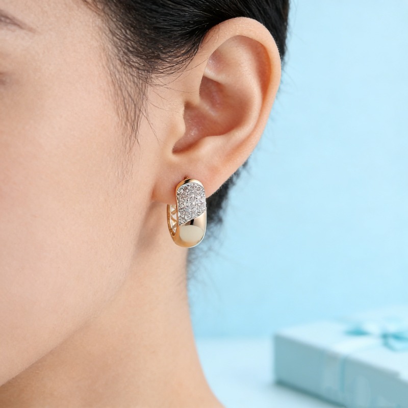 BKBK Two Tone Paved Cubic Zirc - Ethnic Luxe Fashion ulasan dan harga