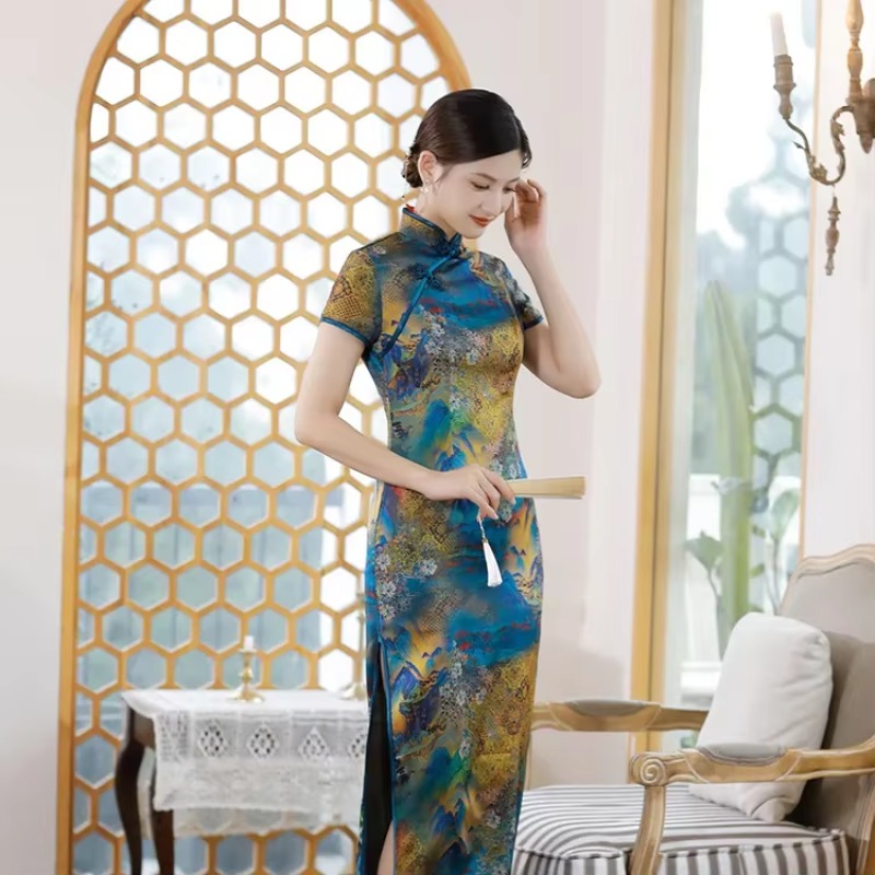 New Summer Vintage Dress For W - Y2K Ethnic Fashion ulasan dan harga